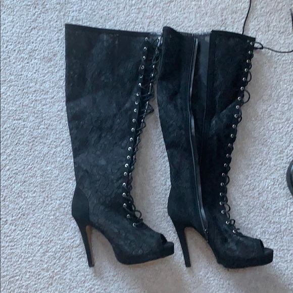 torrid lace up boots